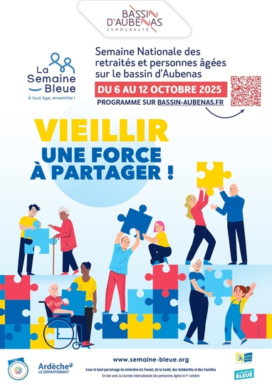 CCBA Pôle Seniors : La Semaine Bleue du 06 au 12 octobre 2025