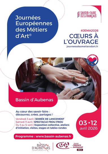 Journées Européennes des Métiers d'Art : 2ème édition