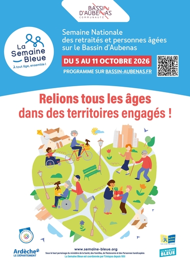 LA SEMAINE BLEUE du 5 au 11 octobre 2026.