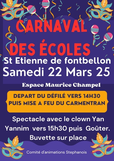 CARNAVAL des Ecoles
