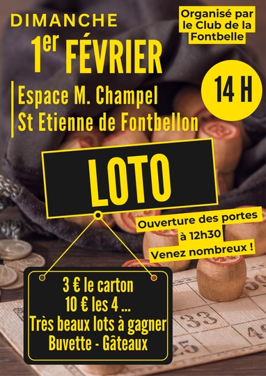 Loto - Dimanche 1er février 2026