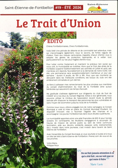 Trait d'Union #19